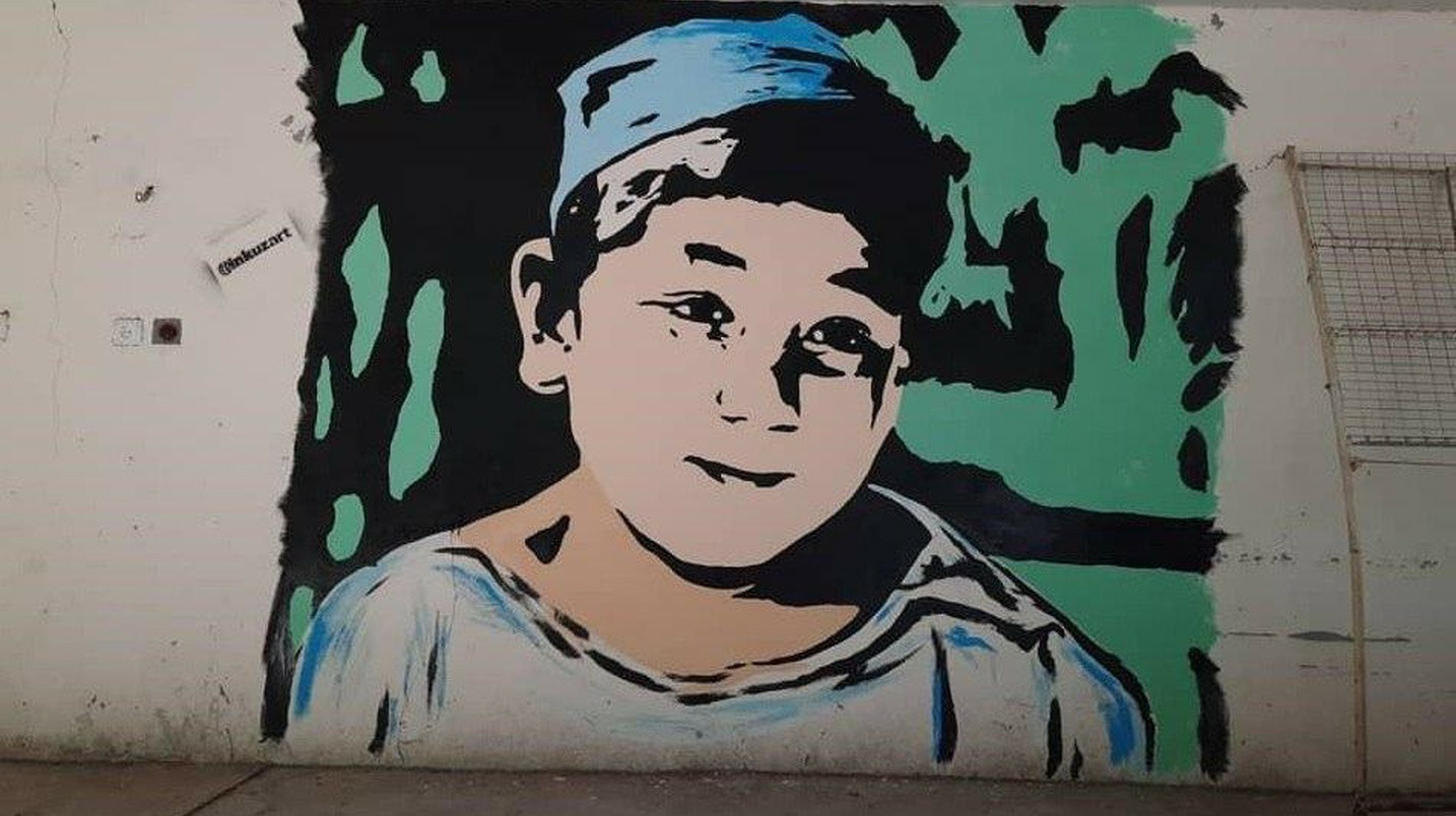 Тошкентда “Шум бола”га бағишланган граффити яратилди