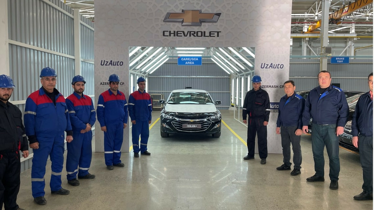 UzNews - UzAuto Motors запустила сборку 5 моделей автомобилей Chevrolet в  Азербайджане