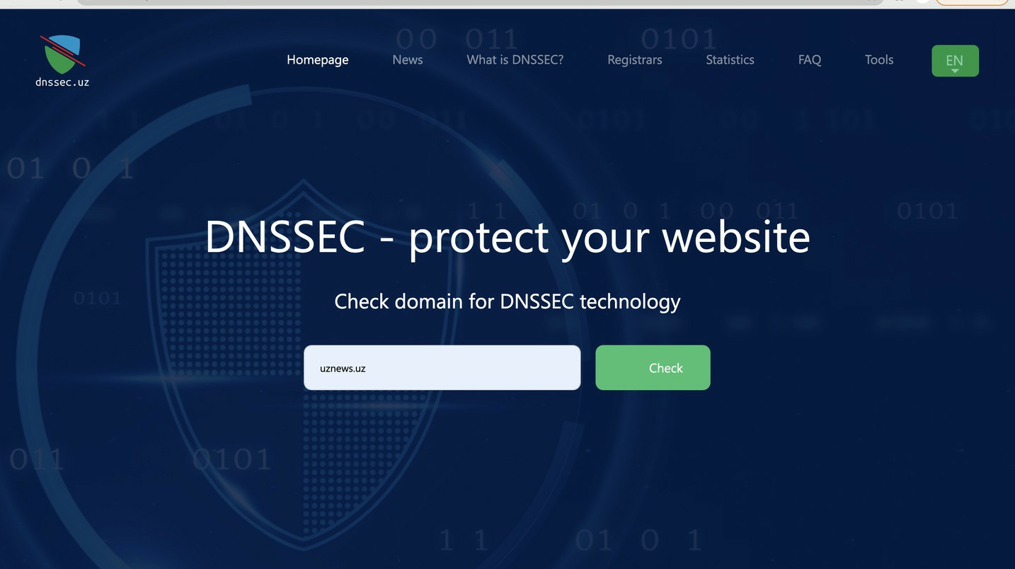 В национальный домен .UZ внедрена технология безопасности для защиты от мошеннических сайтов