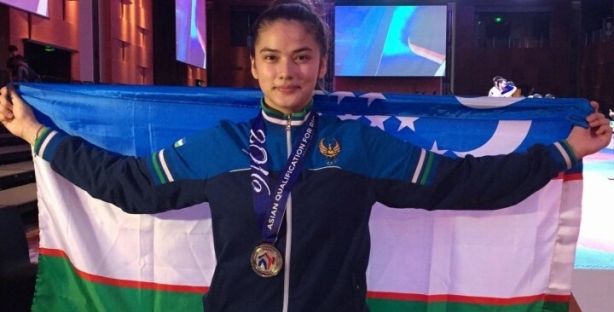 Узбекская тхэквондистка Нигора Турсункулова завоевала серебро и получила путевку в Рио