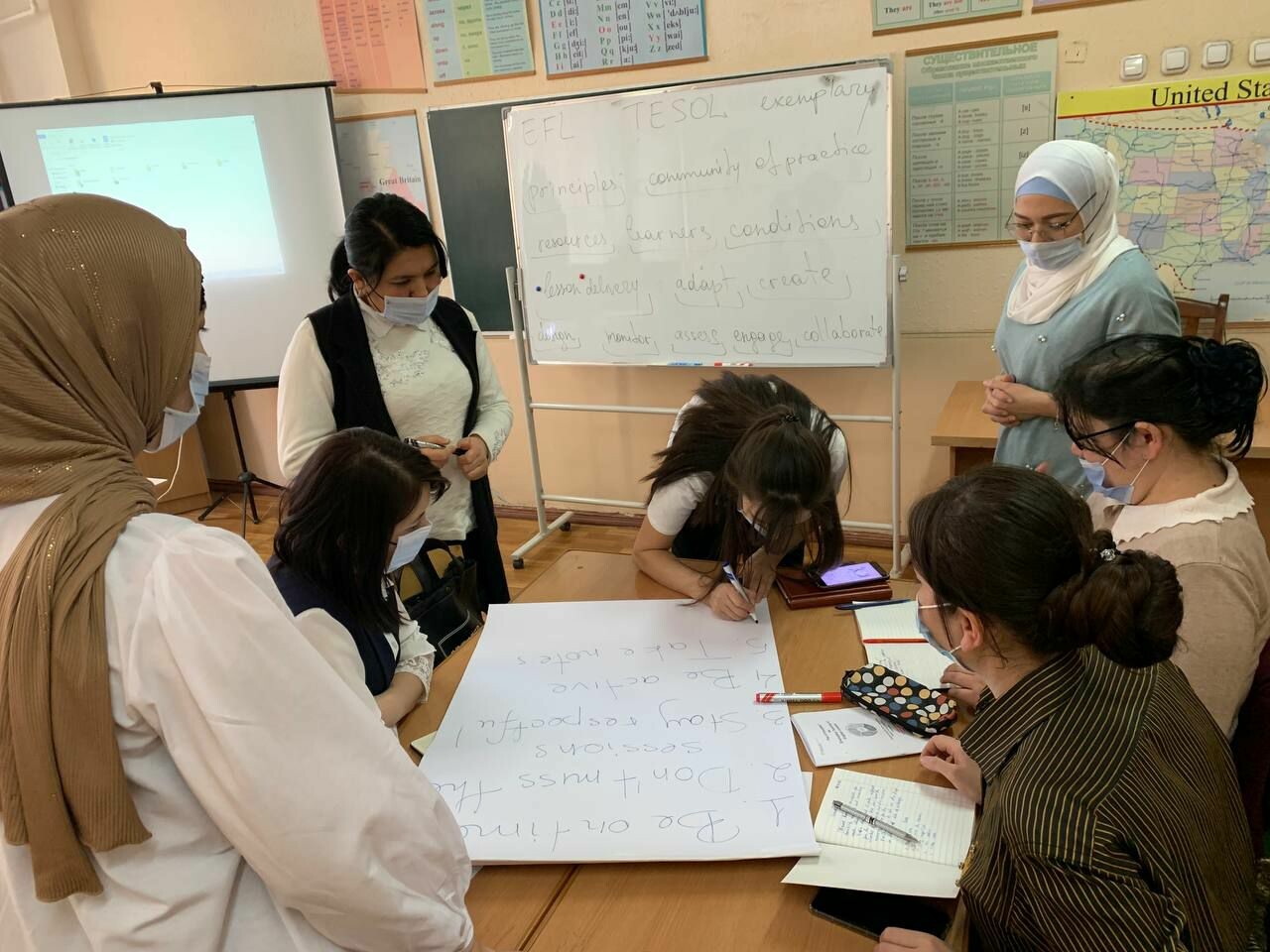 Программа English Speaking Nation начинает каскадное обучение Teacher to Teacher для 837 учителей Узбекистана
