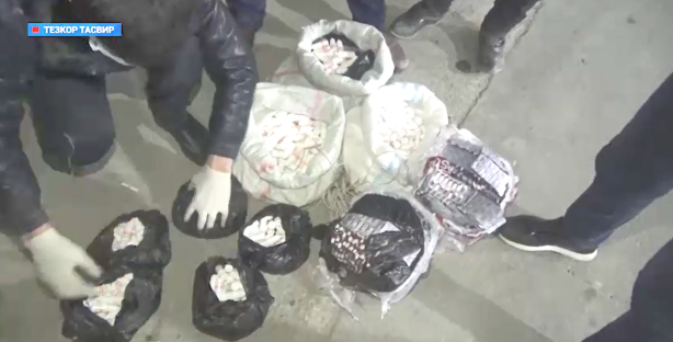 СГБ пресекла в Ташкенте незаконный оборот более 10 тыс. единиц сильнодействующих препаратов — видео