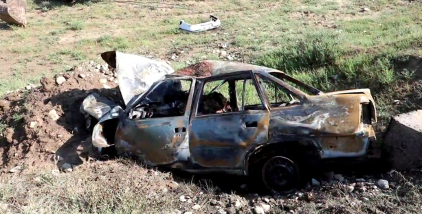 В Самарканде в результате ДТП четверо пассажиров сгорели в автомобиле Nexia