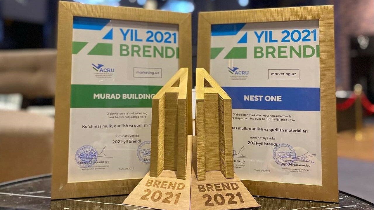 Murad Buildings и Nest One объявлены лучшими брендами года