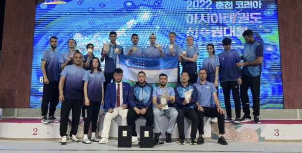 Сборная Узбекистана по таэквондо впервые в истории завоевала 4 золотые награды на Чемпионате Азии