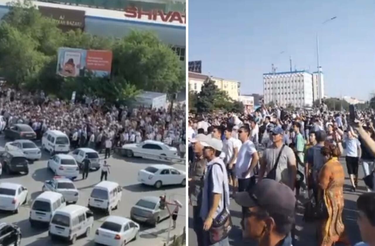 В МВД Узбекистана прокомментировали несанкционированные митинги в Нукусе