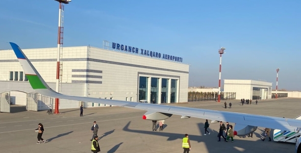 Рейсы из Нукуса в Москву будут временно выполняться из аэропорта Ургенча