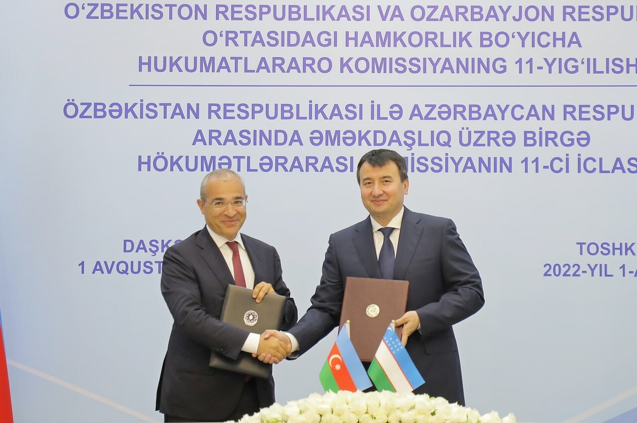 Узбекистан и Азербайджан договорились о строительстве ювелирного завода и создании кластера по производству шелка