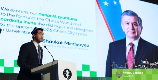 Всемирная шахматная олимпиада состоится в Узбекистане