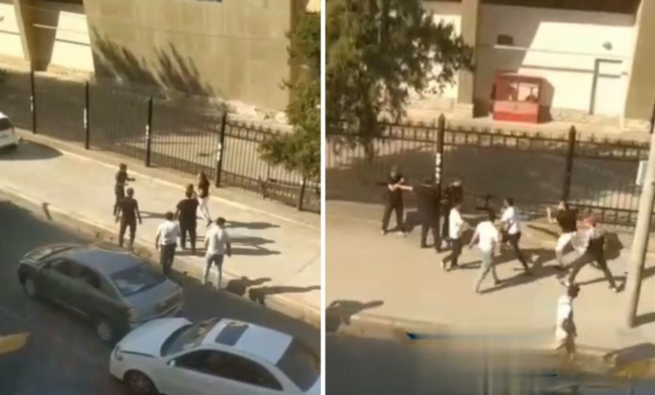 В Ташкенте водители подрались после ДТП — видео
