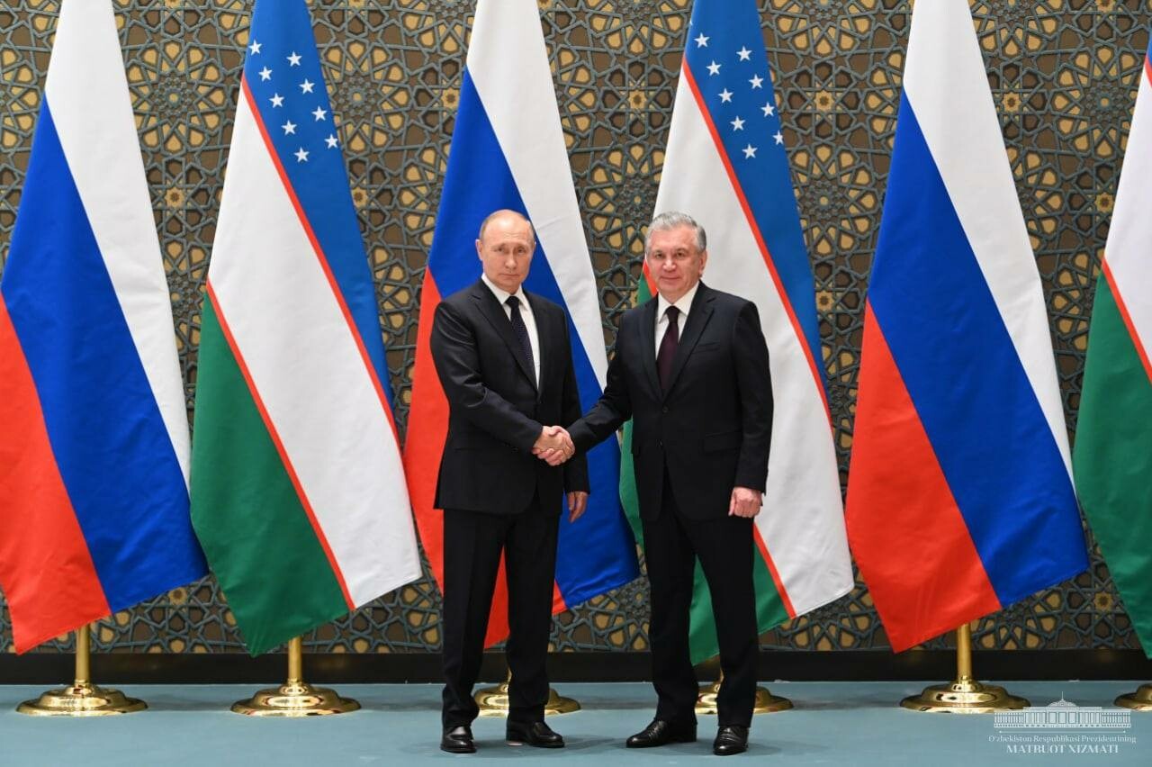 Мирзиёев и Путин подписали декларацию о всеобъемлющем стратегическом партнерстве