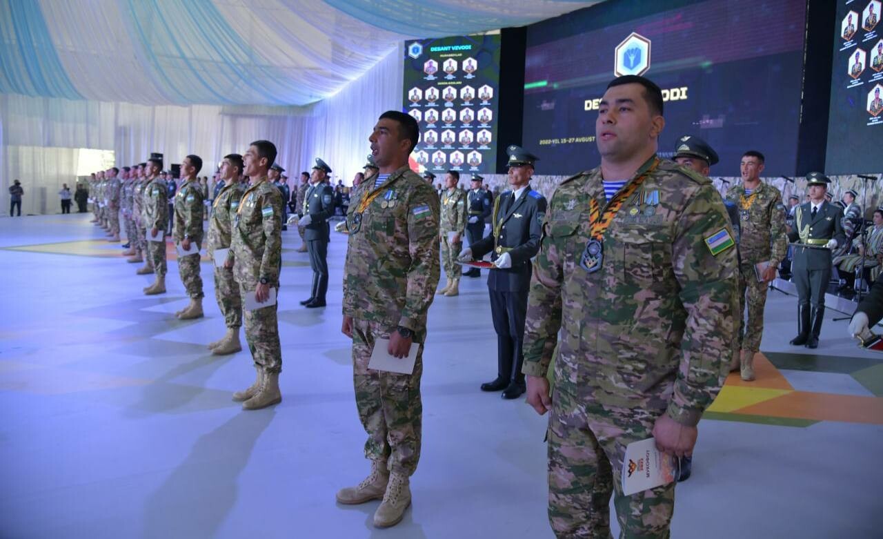 Военнослужащие Узбекистана заняли второе место на «АрМИ-2022» среди 37 стран
