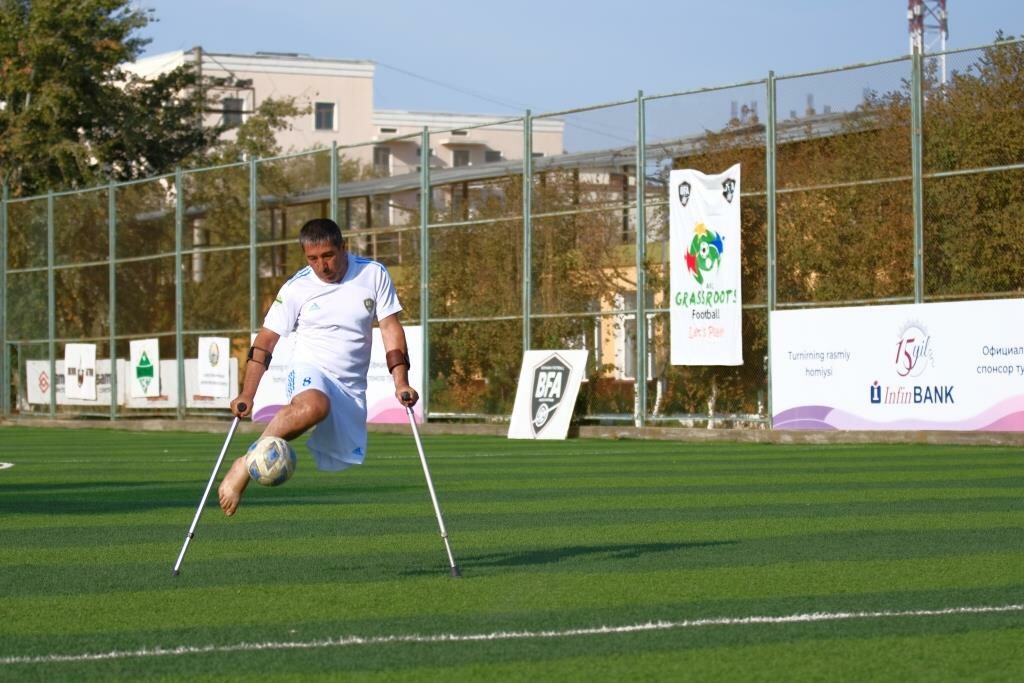 В Узбекистане прошел первый «Кубок Независимости» по футболу среди инвалидов-ампутантов