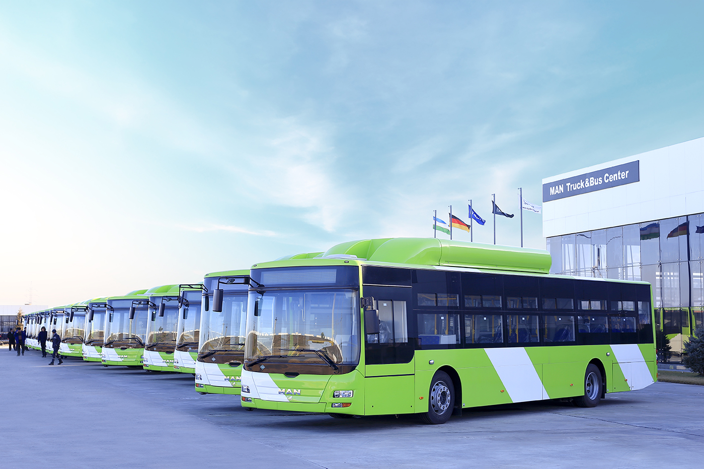 Ташкентский автопарк пополнится 190 низкопольными автобусами