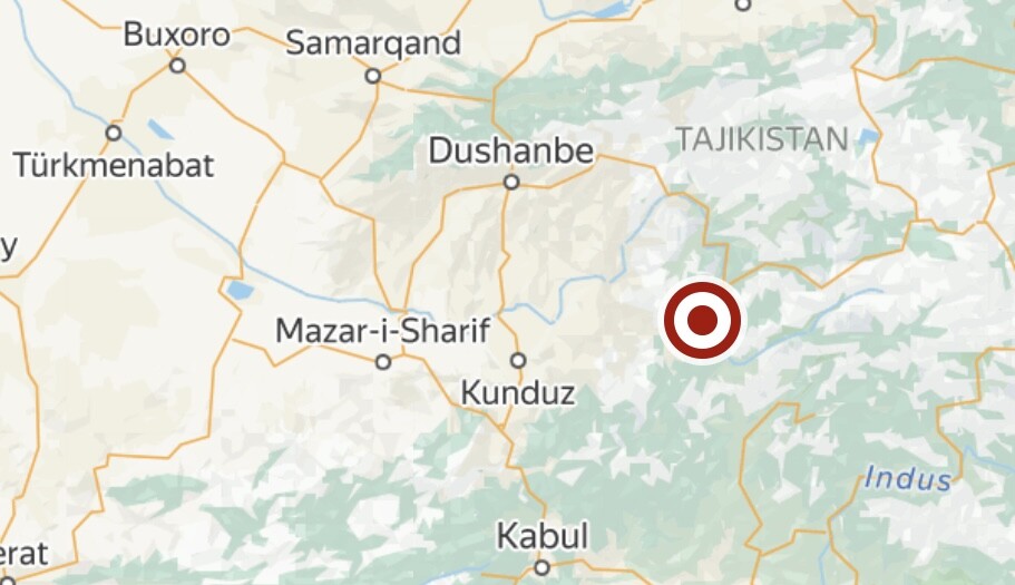 В Узбекистане ощущалось землетрясение с эпицентром в Афганистане