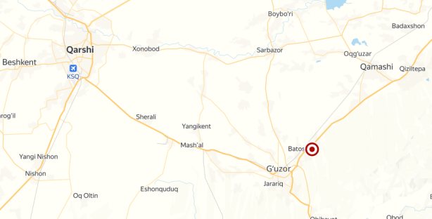 В Узбекистане произошло землетрясение силой 4 балла