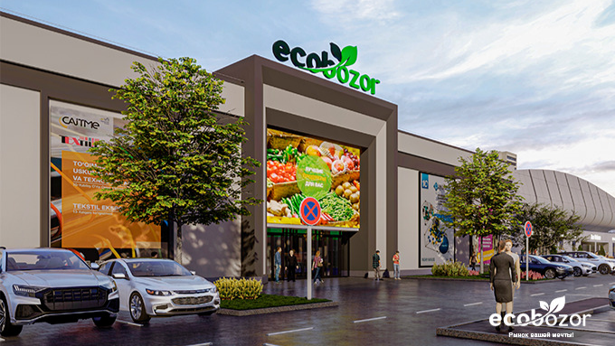 EcoBozor Beruniy – сочетание атмосферы традиционного рынка и современного торгового комплекса