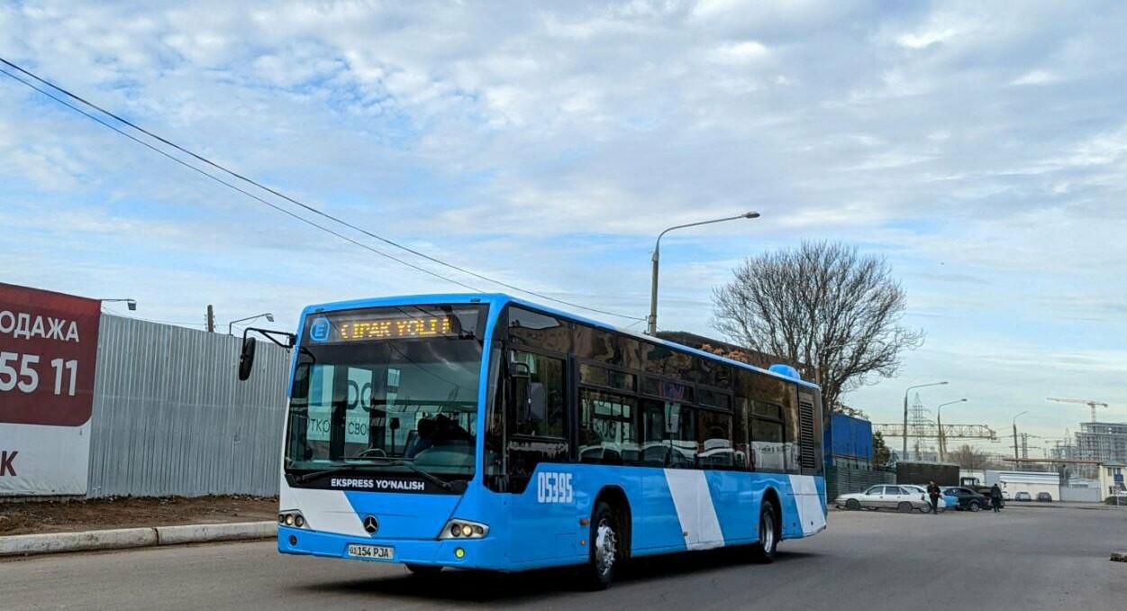 В Ташкенте запущен новый автобус-экпресс