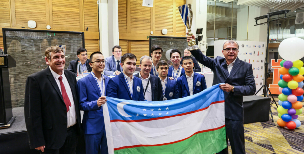 Сборная Узбекистана по шахматам заняла второе место на командном чемпионате мира ФИДЕ