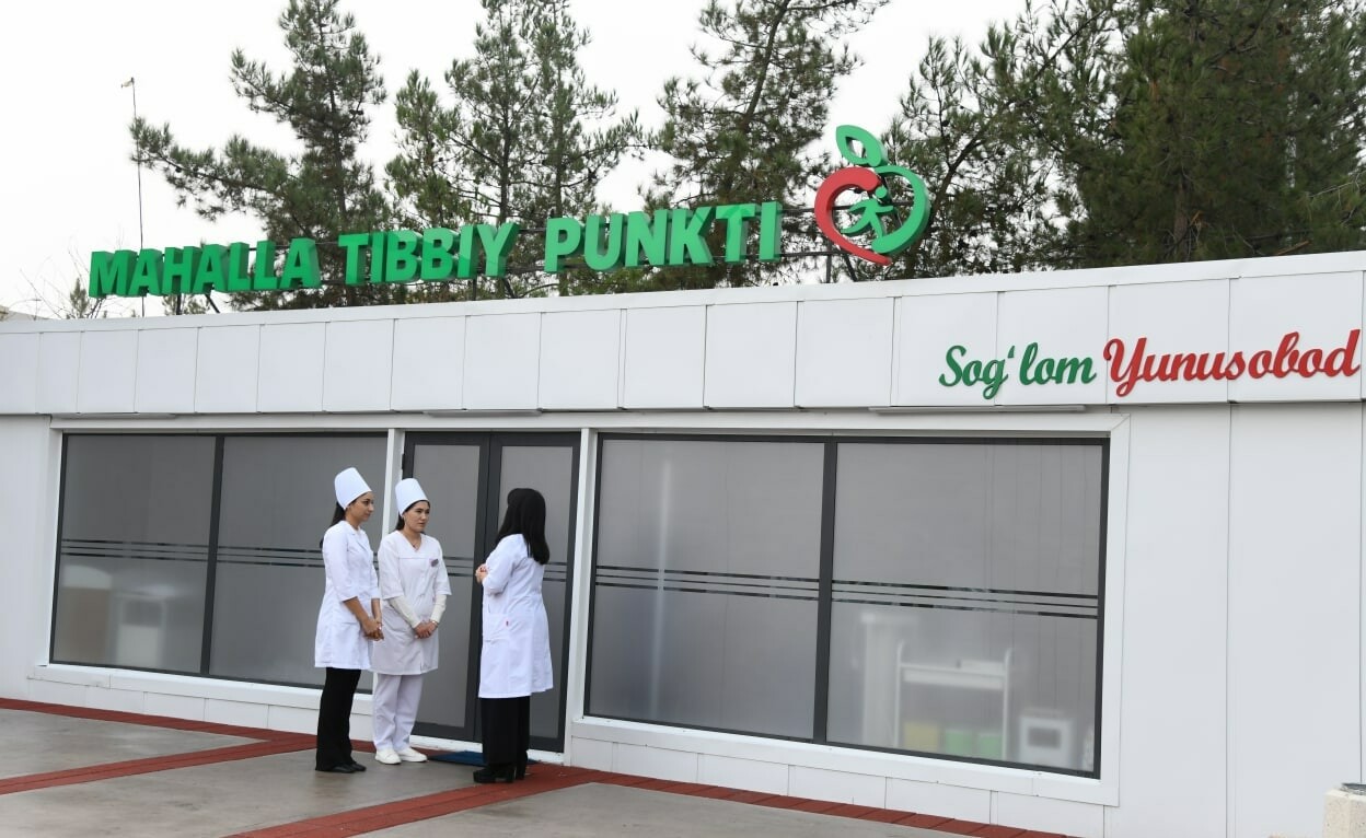 В густонаселенных районах Ташкента появятся 170 мини-поликлиник