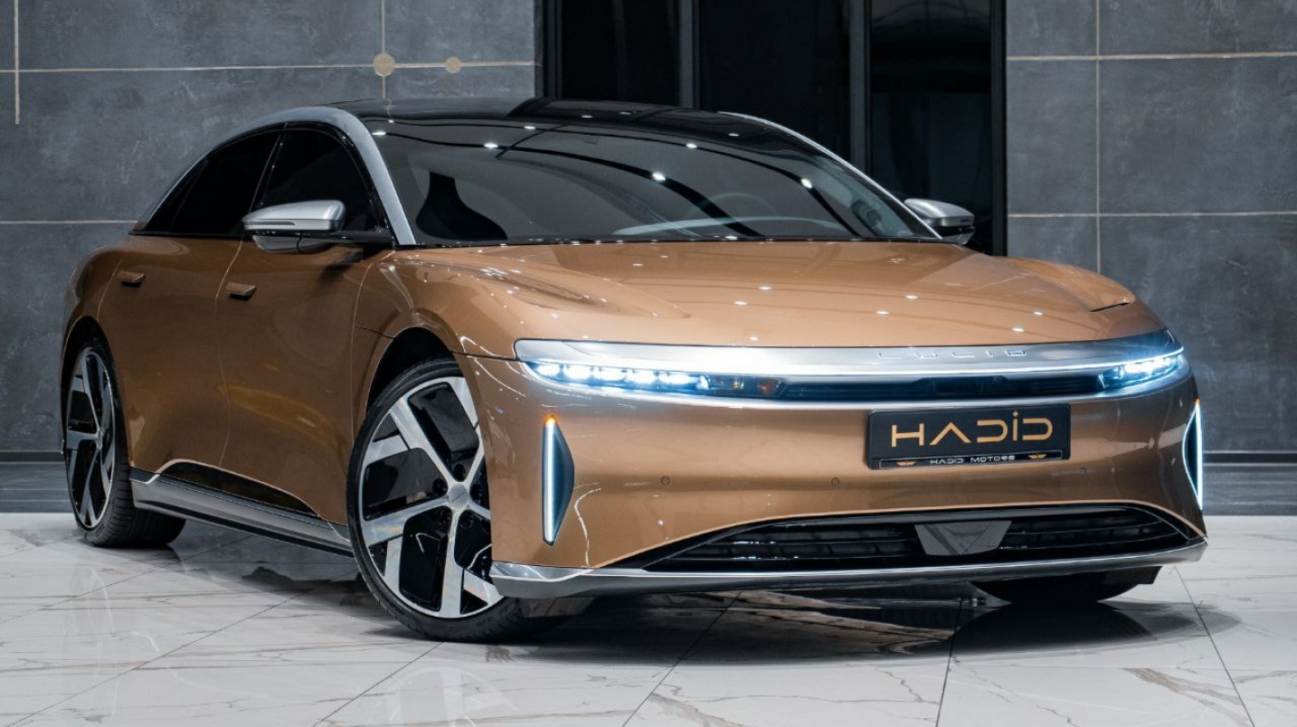 UzNews - Электромобиль LUCID AIR Dream Edition представлен на рынке  Узбекистана в автосалоне HADID MOTORS