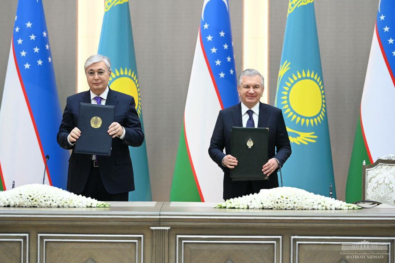 Какие документы подписали Узбекистан и Казахстан?