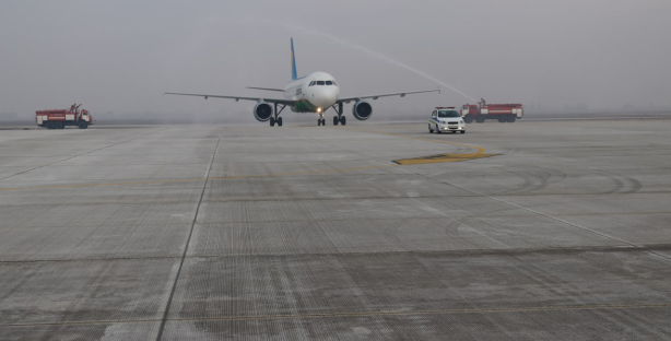 Аэропорт «Термез» открыт после двухмесячной реконструкции