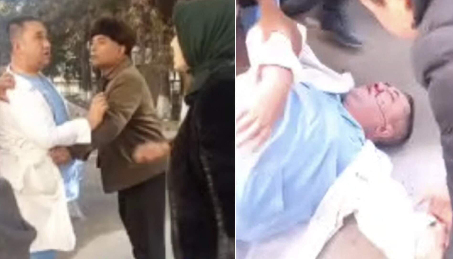 В Сурхандарье мужчина избил врача районной больницы — видео