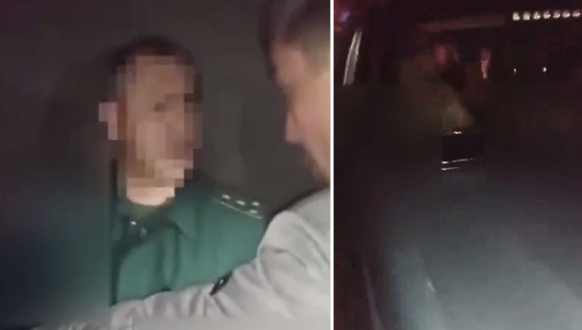 Инспектора профилактики застали в машине с чужой женой — видео