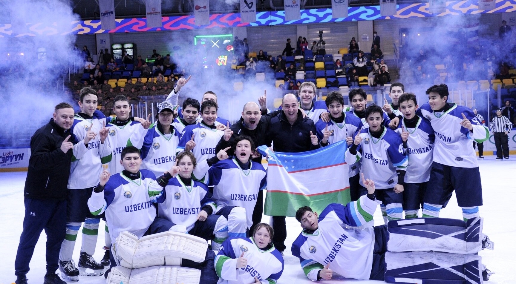 Юношеская сборная Узбекистана по хоккею стала чемпионом Азии и Океании