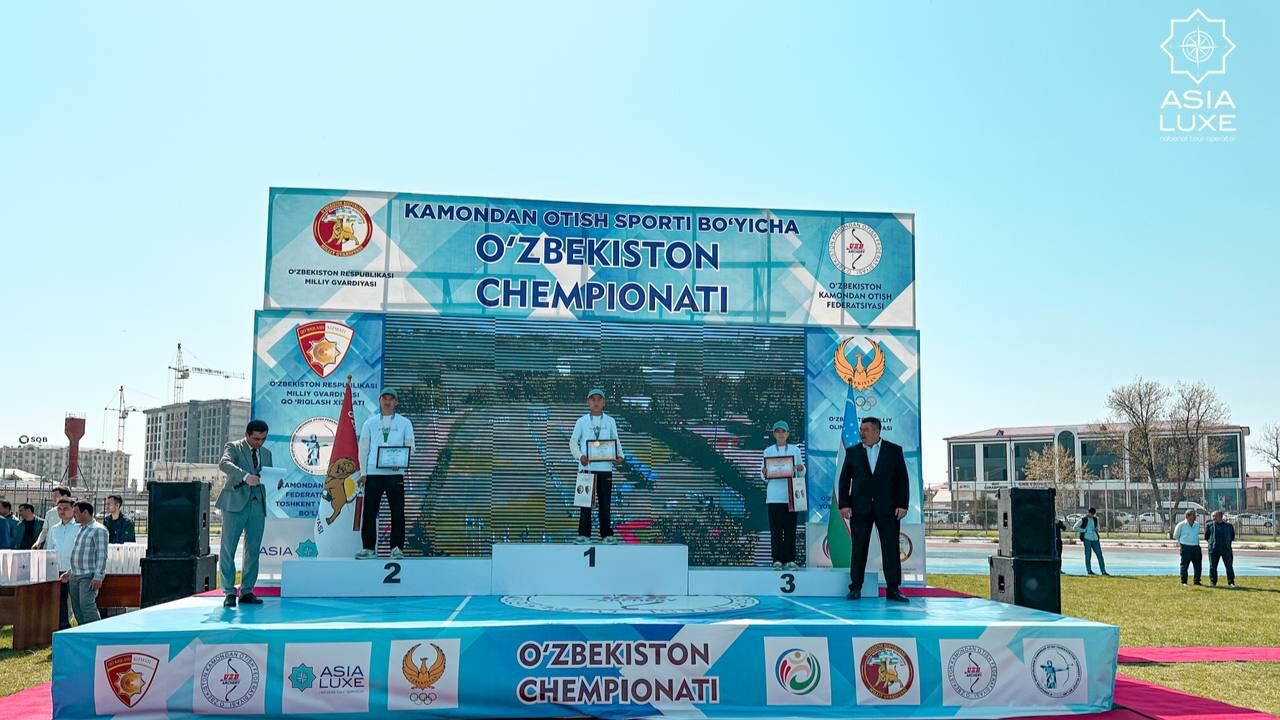 Национальный туроператор Asialuxe Travel  партнер чемпионата Узбекистана по стрельбе из лука