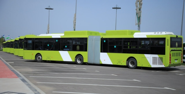 Ташкент получил более 200 новых автобусов из Китая, в том числе 18-метровые «гармошки» — фото