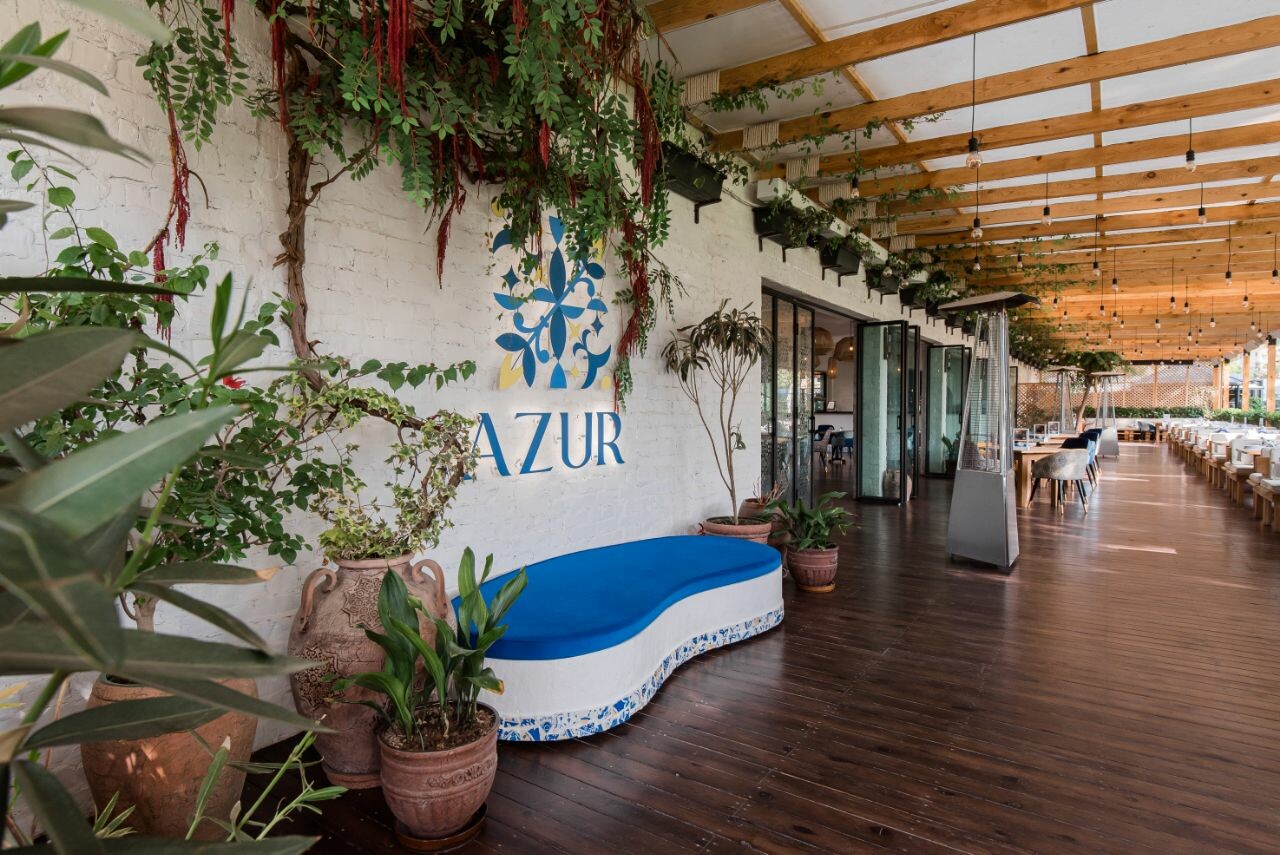 Средиземноморский ресторан AZUR - Terrace Garden приглашает на торжественное открытие