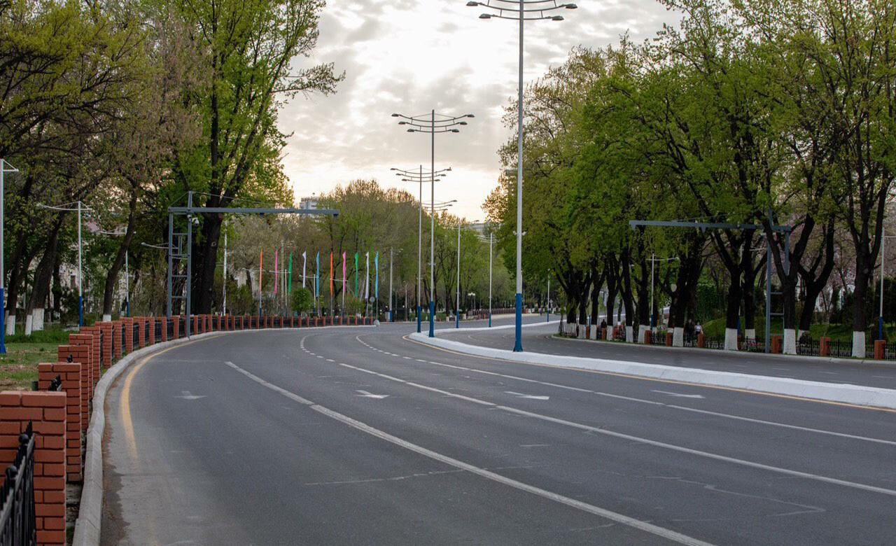 Президентская трасса Ташкент