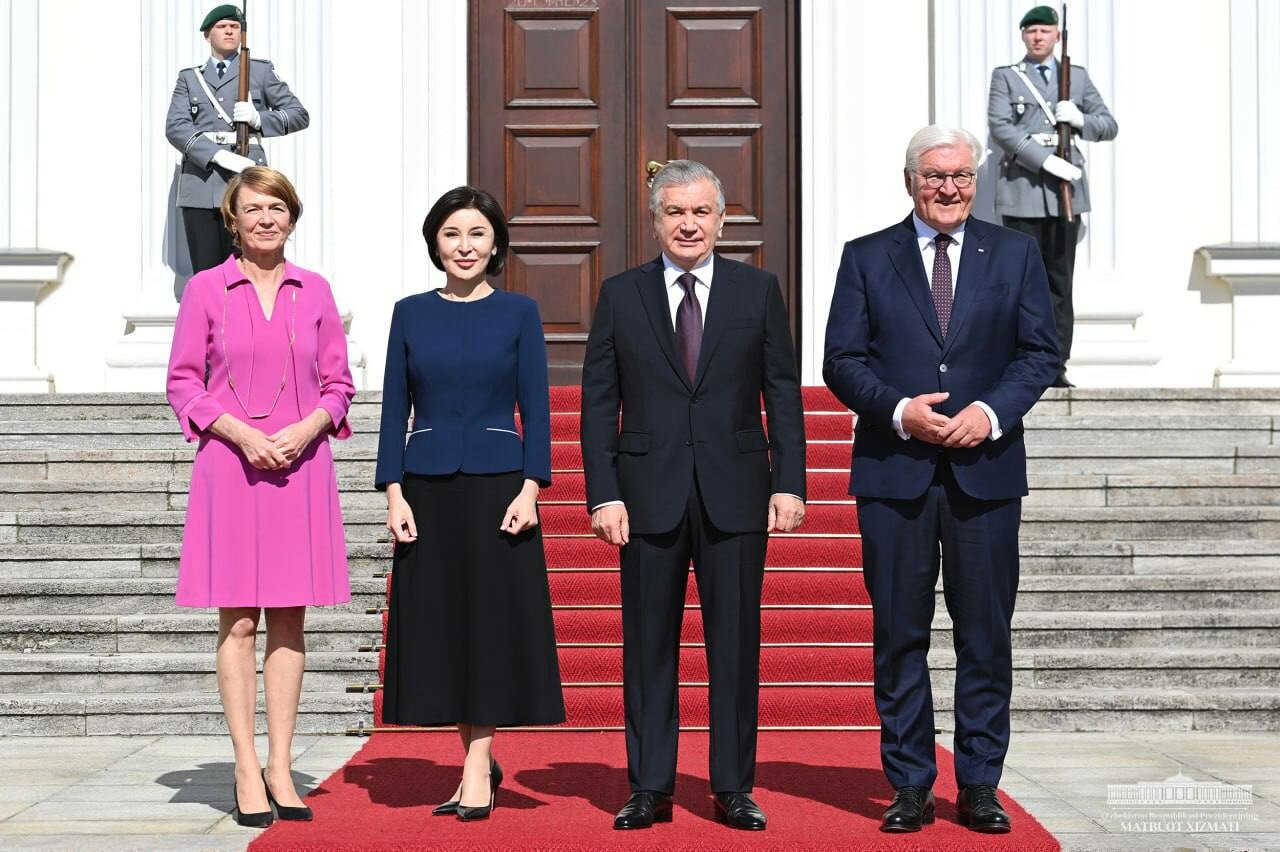 Президенты Узбекистана и Германии провели переговоры в Берлине