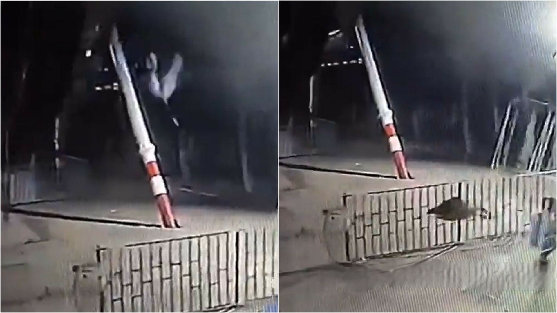 В Кашкадарье мужчина выпал из аттракциона — видео