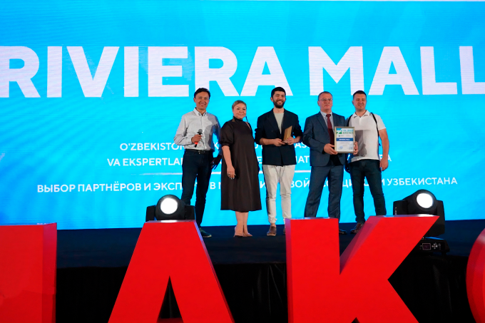 ТРЦ Riviera был назван «Брендом года 2022» по мнению жюри маркетинговой премии