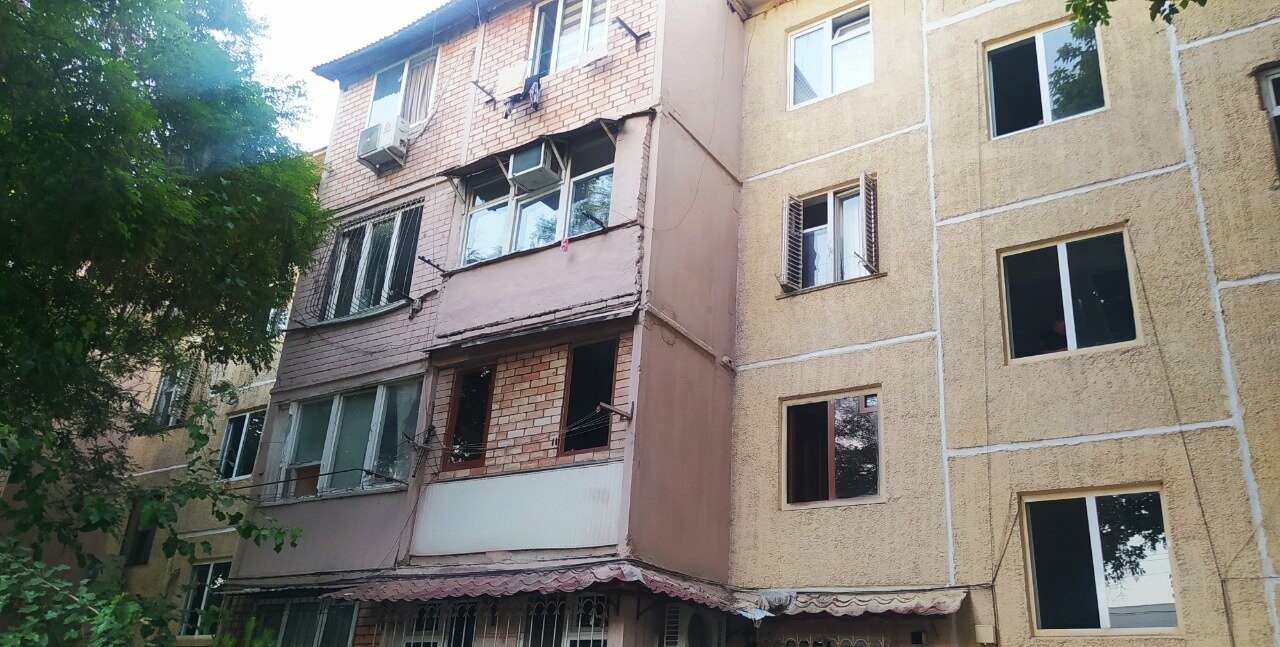 В Чиланзарском районе Ташкента проводится экстренное переселение жителей аварийного дома