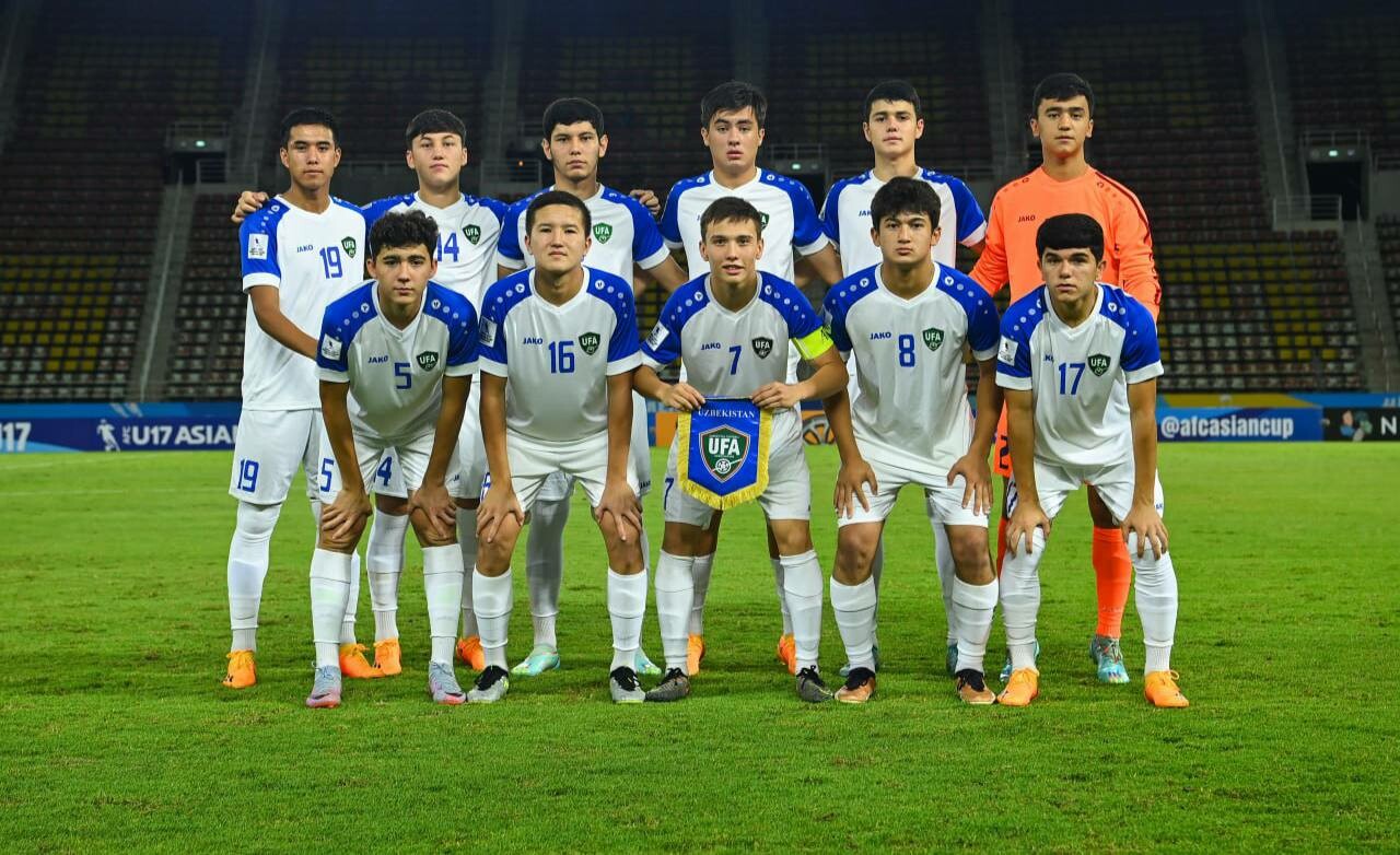 Сборная Узбекистана по футболу U-17 получила путевку на ЧМ