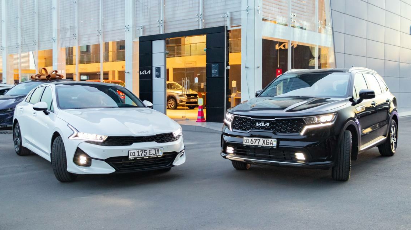 UzNews - Продажи автомобилей Kia в Узбекистане увеличились в три раза