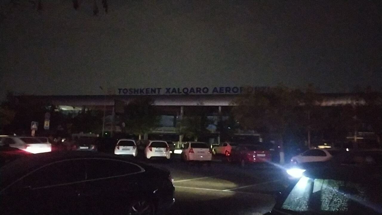 Аэропорт Ташкента был временно отключен от электроснабжения — видео