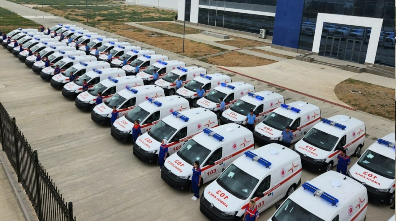 До конца года службе скорой помощи будет передано 610 автомобилей Volkswagen Caddy