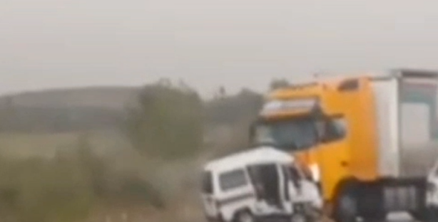 В Намангане в ДТП с участием Damas, Labo и грузовика DAF погибли 5 человек — видео