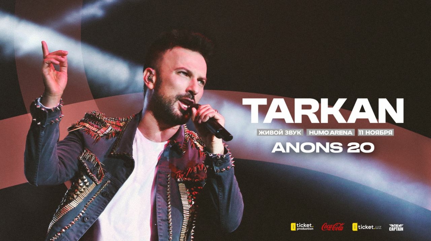 UzNews - Tarkan выступит c концертом в Humo Arena уже в ноябре