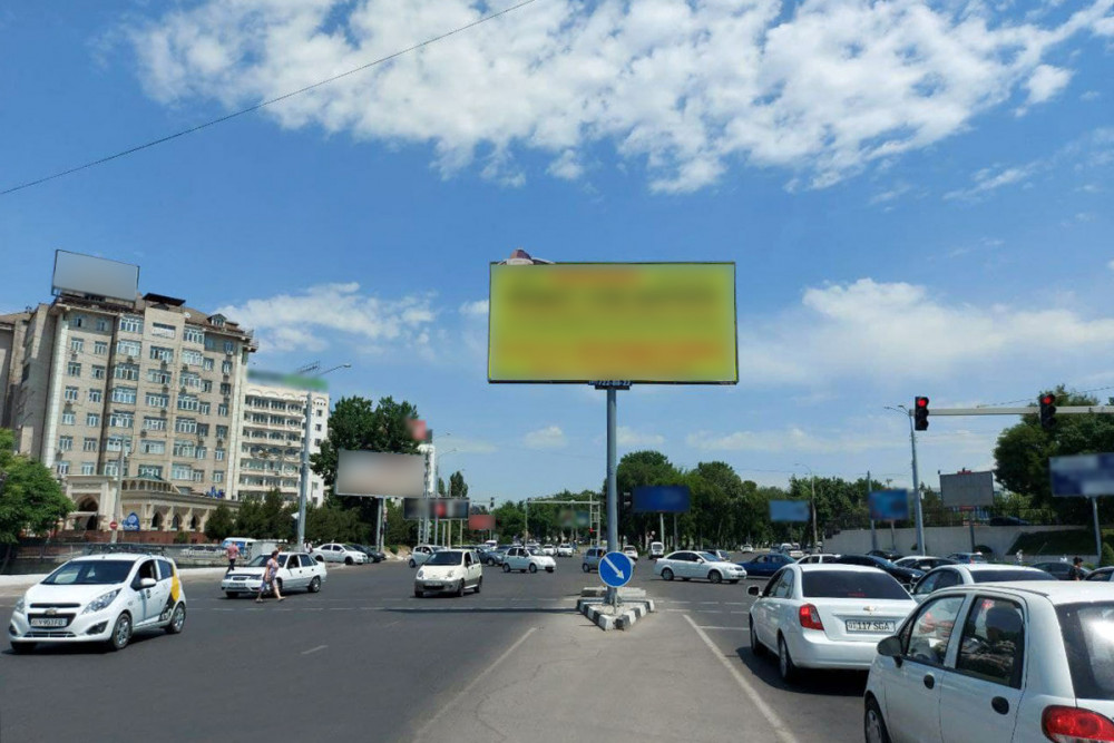 Жители Ташкента смогут решить, где нельзя устанавливать наружную рекламу в городе