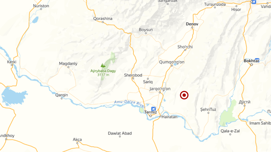 В Узбекистане произошло землетрясение силой до 3 баллов
