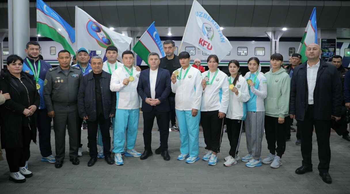 Сборная Узбекистана завоевала на ЧМ по курашу 9 медалей разного достоинства
