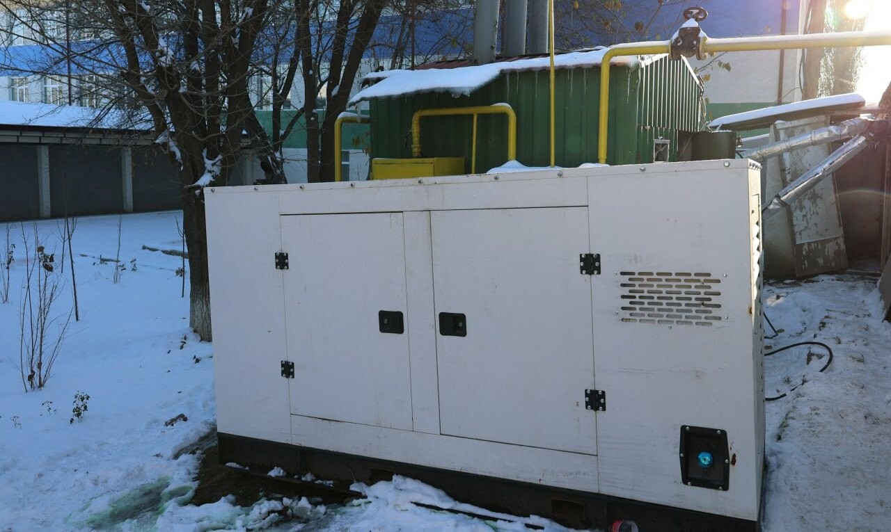 Теплоснабжающая компания Ташкента установила мобильные генераторы для локальных котельных