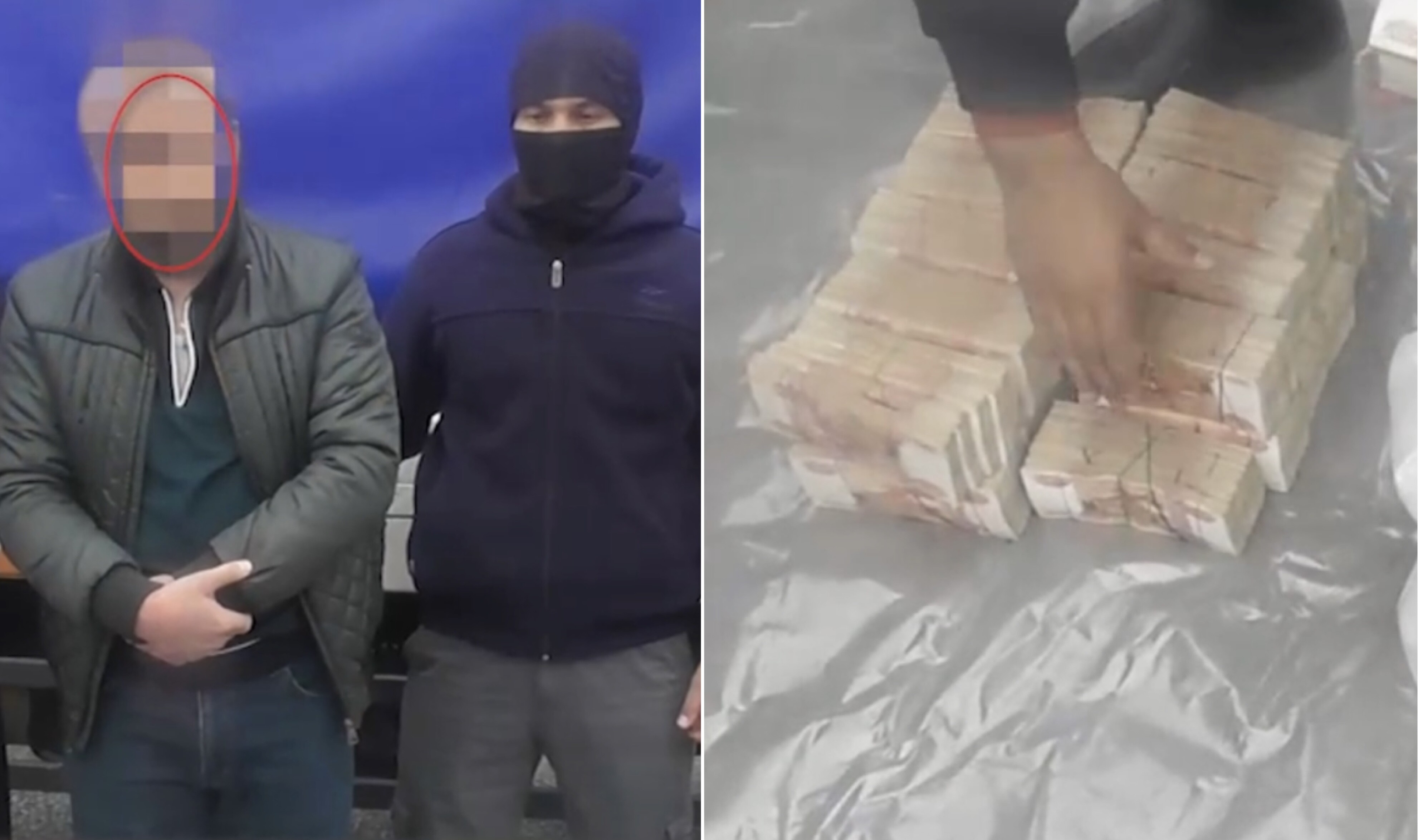 Задержан курьер, пытавшийся незаконно вывезти в Кыргызстан почти 80 млн рублей — видео