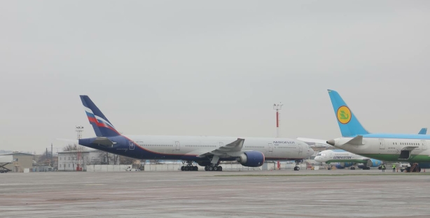 Тошкентда “Aeroflot” рейсининг кечикиш вақти 6 соатдан ошди
